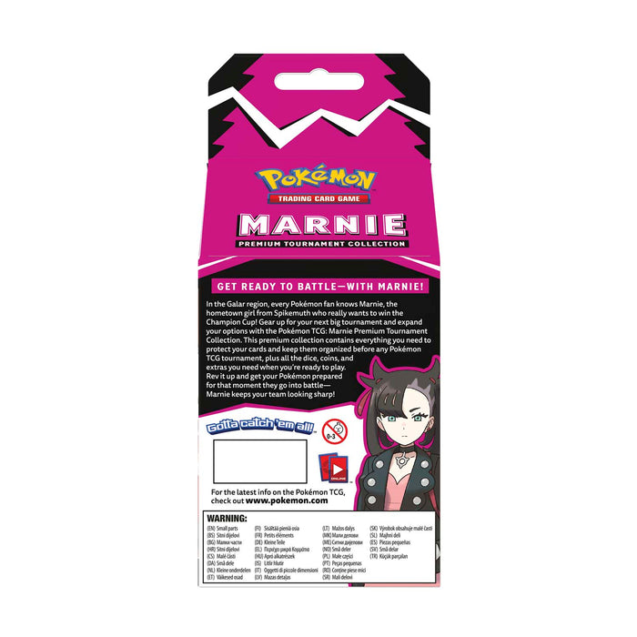 Pokemon TCG: Marnie Premium Tournament Collection Display Box