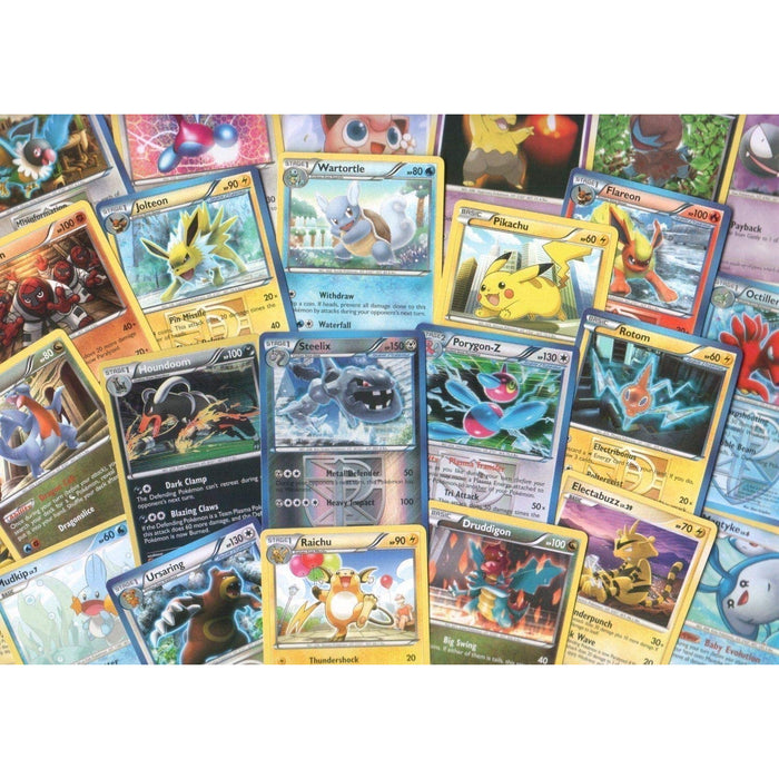 Bulk Pokemon TCG Cards: 100 Card Lot + 7 Bonus Free Foil Cards
