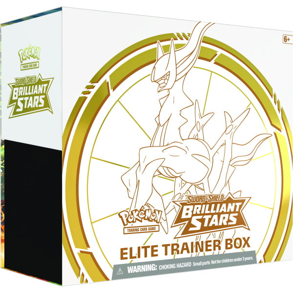 Pokemon TCG: Sword & Shield - Brilliant Stars Elite Trainer Box - Arceus