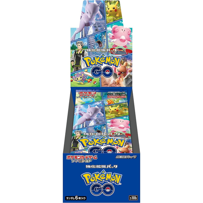 Pokemon TCG: Sword & Shield - Enhanced Expansion Pack Pokemon GO Booster Box - Japanese - 20 Packs