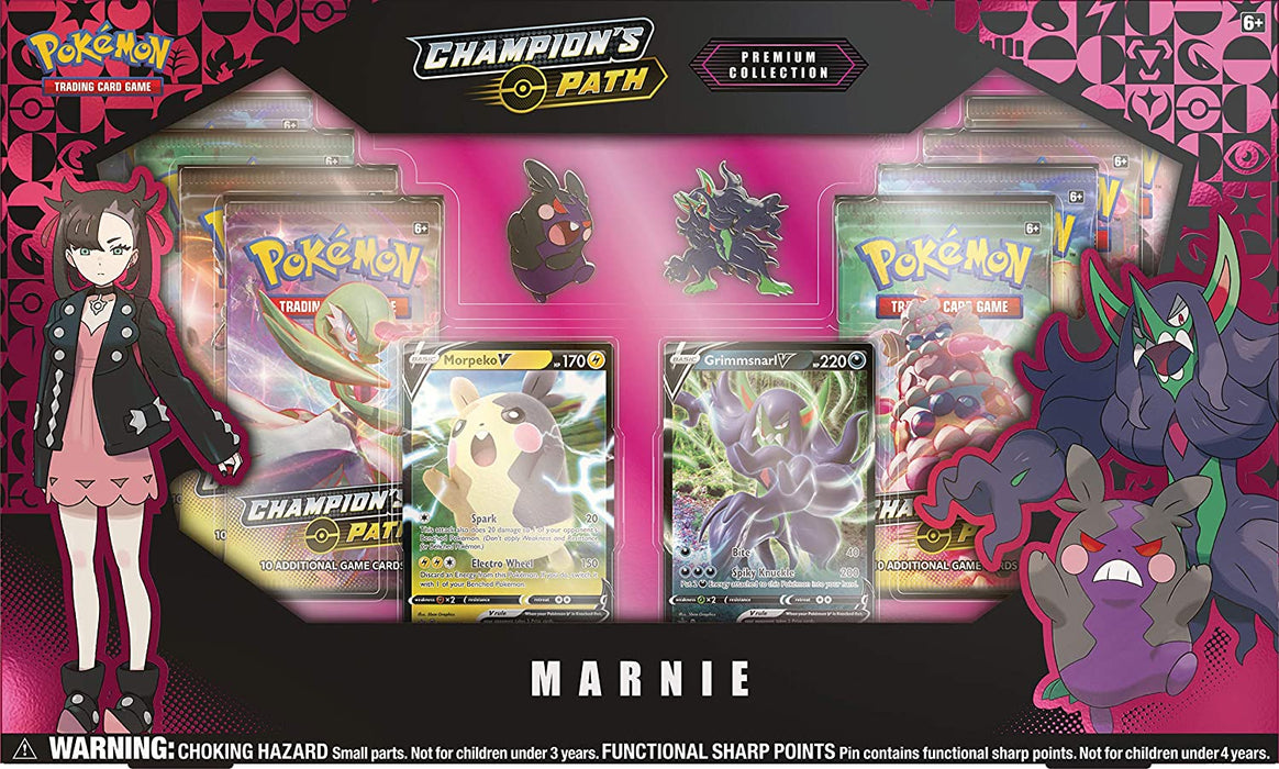Pokemon TCG: Champion's Path Premium Collection - Marnie