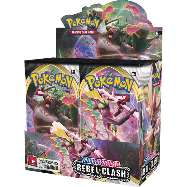 Pokemon TCG: Sword & Shield - Rebel Clash Booster Box - 36 Packs