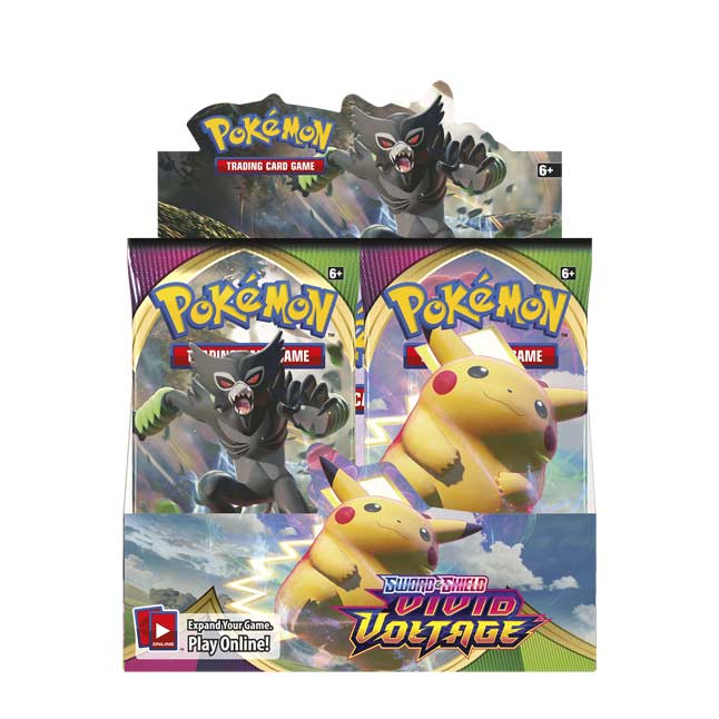 Pokemon TCG: Sword & Shield - Vivid Voltage Booster Box - 36 Packs