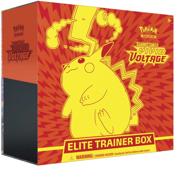 Pokemon TCG: Sword & Shield - Vivid Voltage Elite Trainer Box - Pikachu