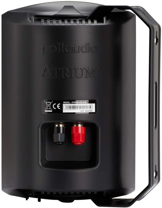 Polk Audio Atrium 6 All-Weather Outdoor Speakers - Black [Electronics]