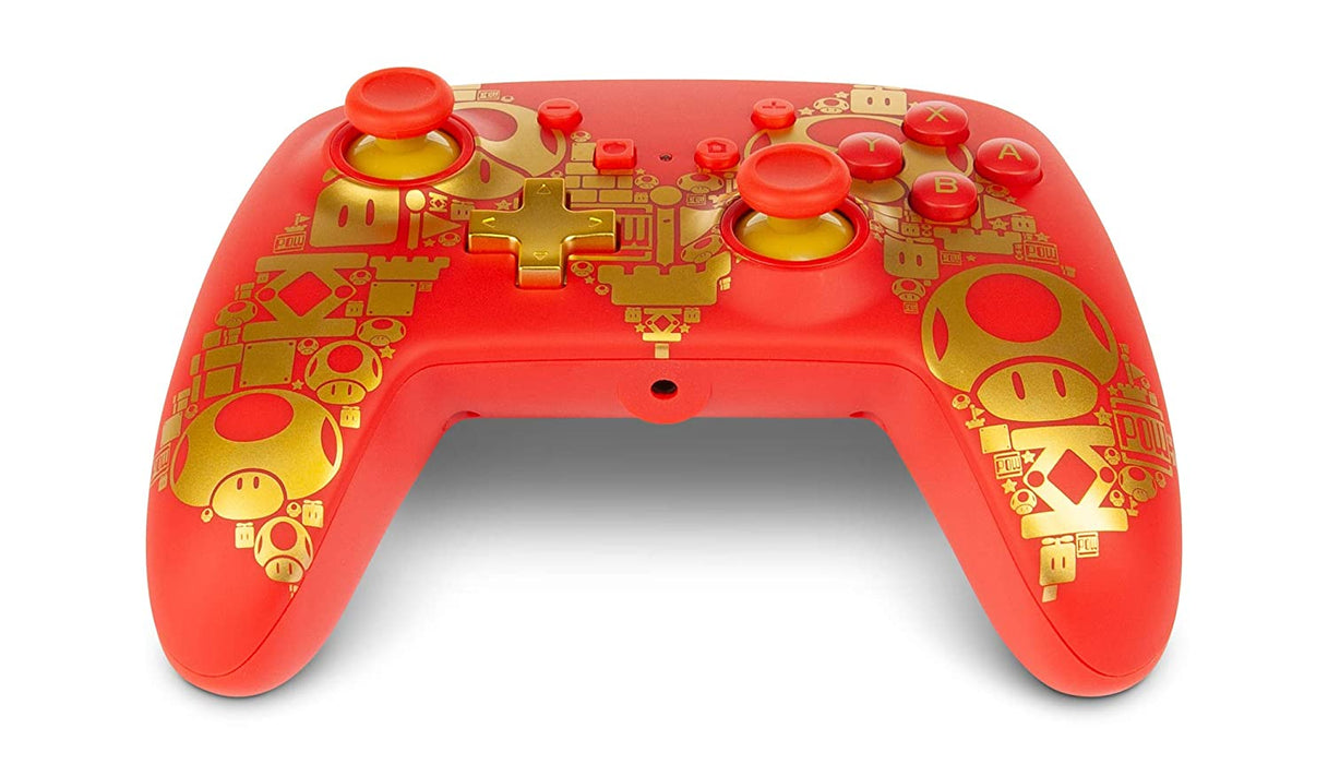 PowerA Enhanced Wired Controller for Nintendo Switch - Golden M [Nintendo Switch Accessory]