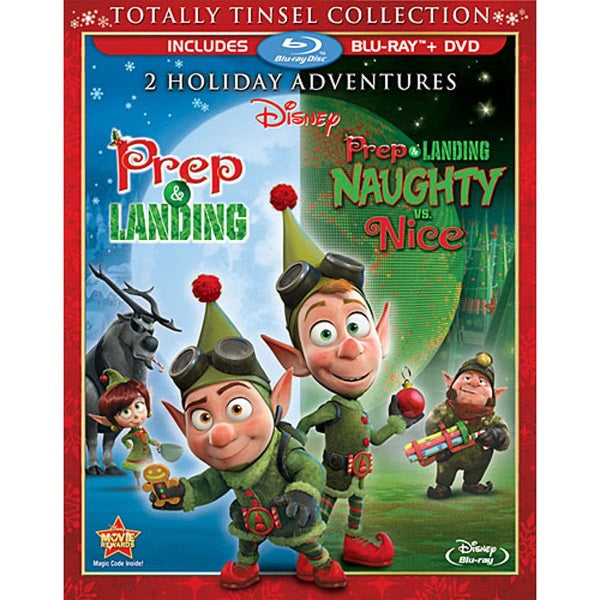 Disney's Prep & Landing / Prep & Landing: Naughty vs. Nice - The Totally Tinsel Collection [Blu-Ray + DVD 2-Movie Collection]