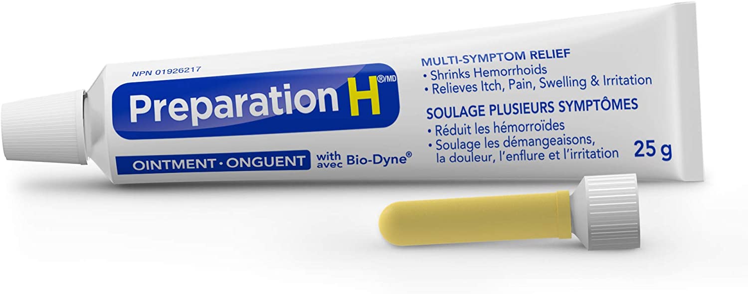 Preparation H Multi-Symptom Pain Relief Ointment with Bio-Dyne - 25g [Healthcare]