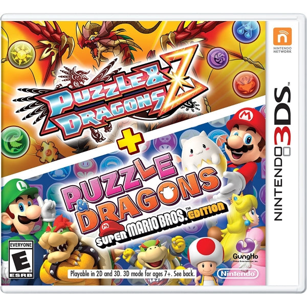 Puzzle & Dragons Z + Puzzle & Dragons: Super Mario Bros. Edition [Nintendo 3DS]