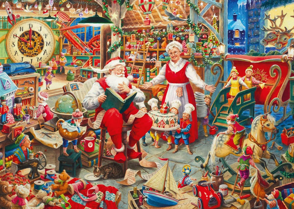 Ravensburger Puzzle: Santa's Workshop [Puzzle, 1000 Piece]