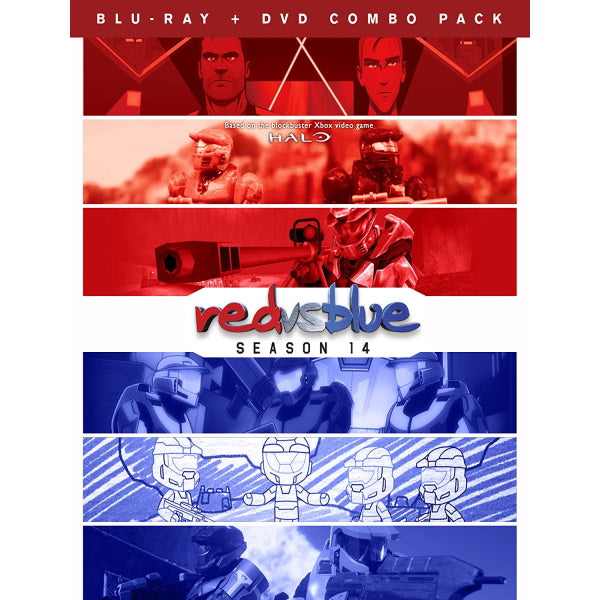 Red Vs. Blue: Season 14 [Blu-Ray + DVD Box Set]