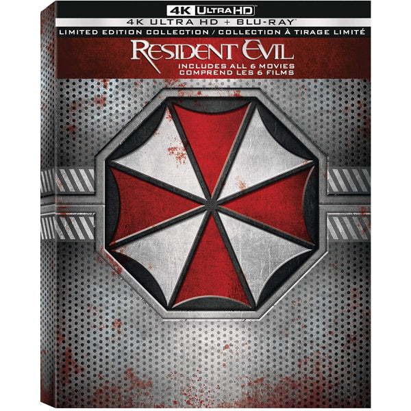 Resident Evil: The Complete Collection - 4K Limited Edition [Blu-ray + 4K UHD + Digital]
