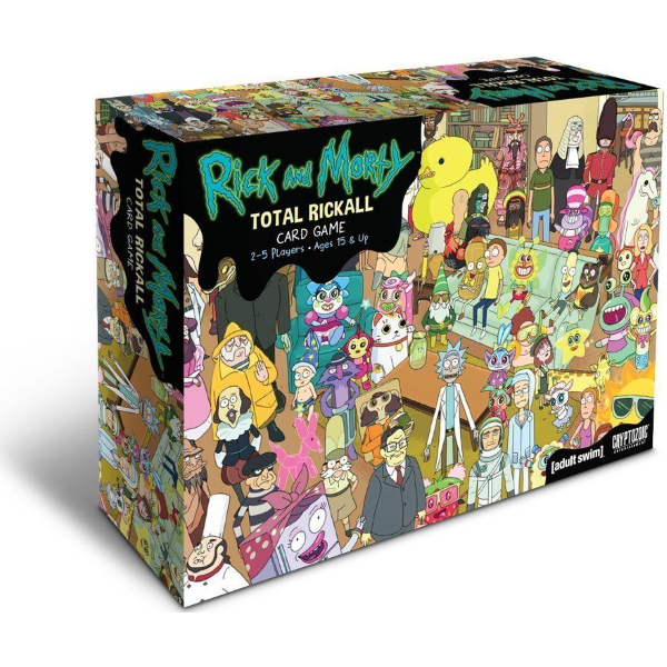Rick and Morty: Total Rickall Card Game [Card Game, 2-5 Players]