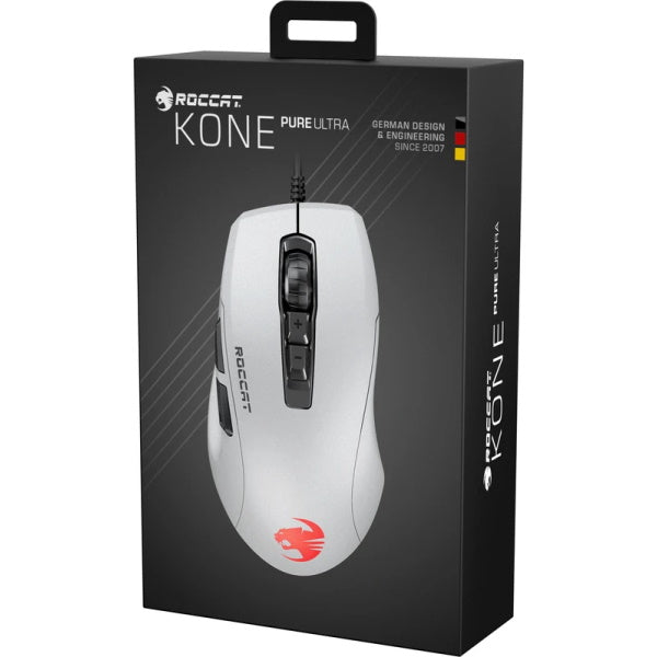 ROCCAT KONE Pure Ultra Wired Gaming Mouse - White [PC Accessory]