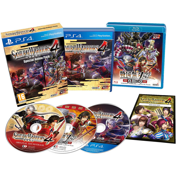 Samurai Warriors 4: Special Anime Pack [PlayStation 4]