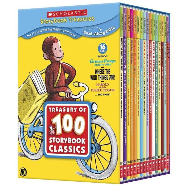Scholastic Storybook Treasures - Treasury of 100 Storybook Classics [DVD Box Set]