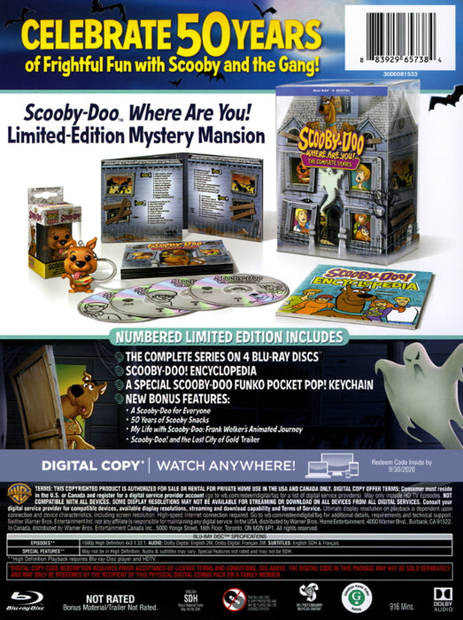 Scooby-Doo, Where Are You!: The Complete Series (Blu-ray)
