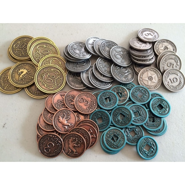 Scythe - Metal Coins Add-On [Board Game Accessory]