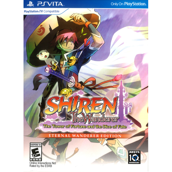 Shiren the Wanderer: Tower of Fortune & Dice of Fate - Eternal Wanderer Edition [Sony PS Vita]