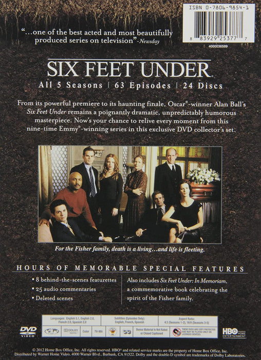 Six Feet Under: The Complete Series - Seasons 1-5 [DVD Box Set]
