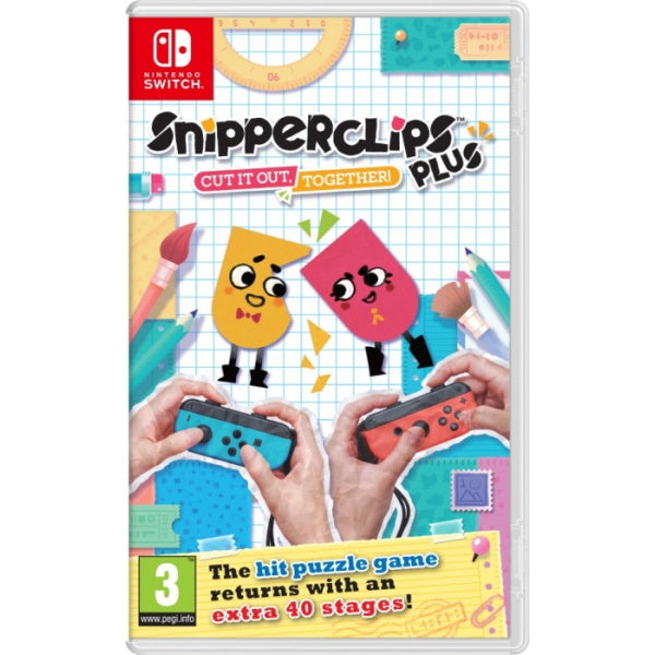 Snipperclips Plus: Cut It Out, Together! [Nintendo Switch]