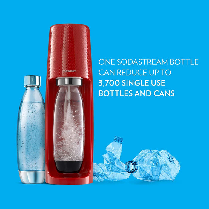 SodaStream Fizzi Sparkling Water Maker Kit - Red [House & Home]