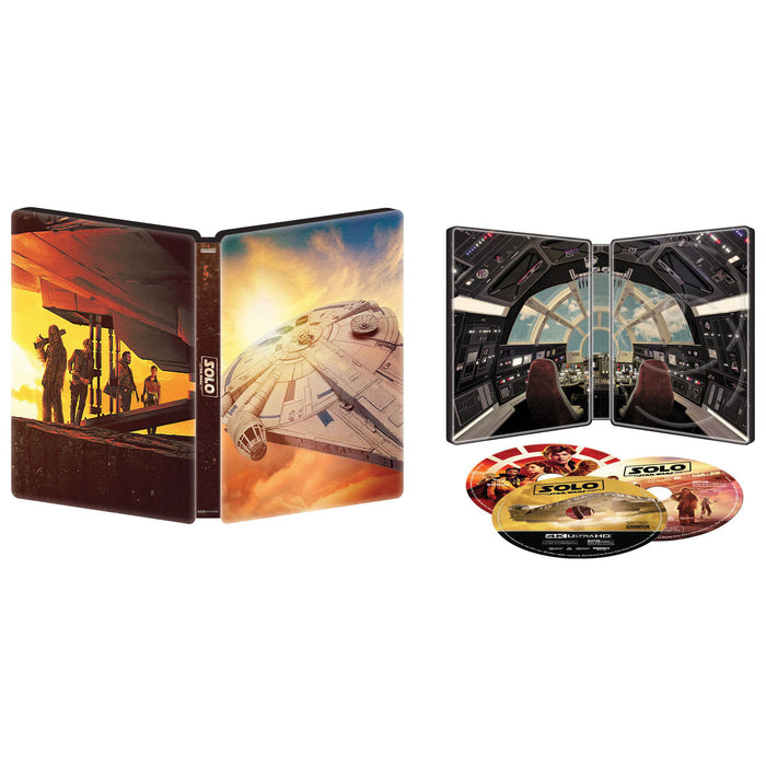 Solo: A Star Wars Story - 4K Limited Edition SteelBook [Blu-Ray + 4K UHD + Digital]