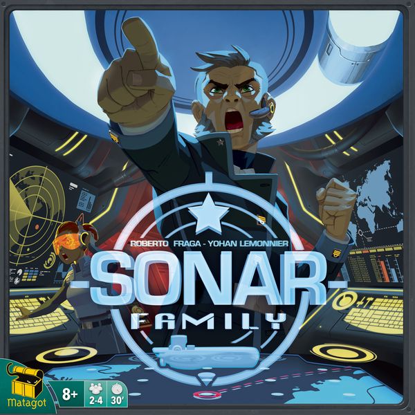 Captain Sonar Family [Board Game, 2-4 Players]