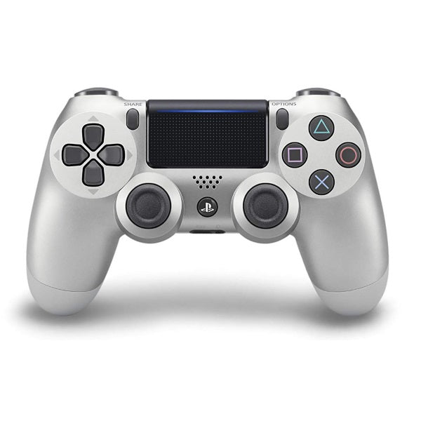 DualShock 4 Wireless Controller - Silver [PlayStation 4 Accessory]