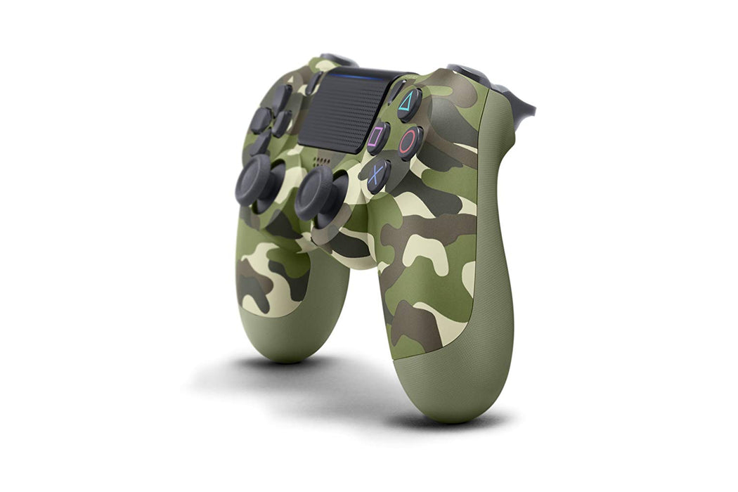 DualShock 4 Wireless Controller - Green Camouflage Edition [PlayStation 4 Accessory]