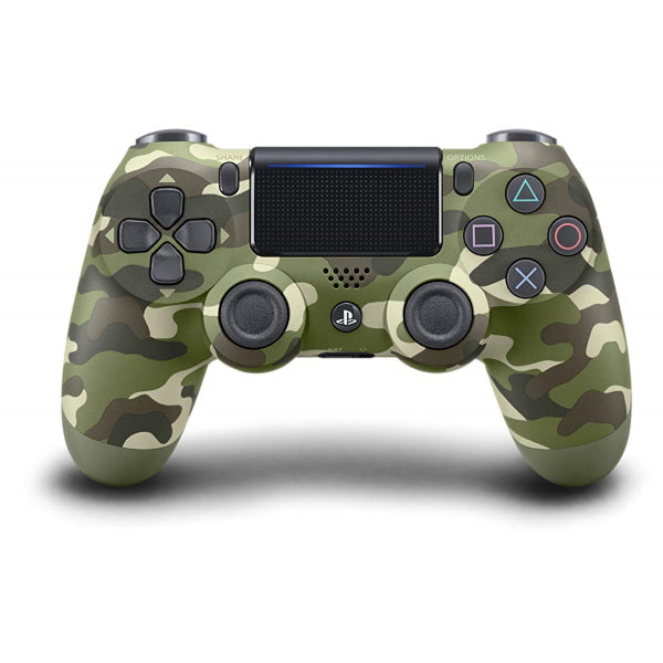 DualShock 4 Wireless Controller - Green Camouflage Edition [PlayStation 4 Accessory]