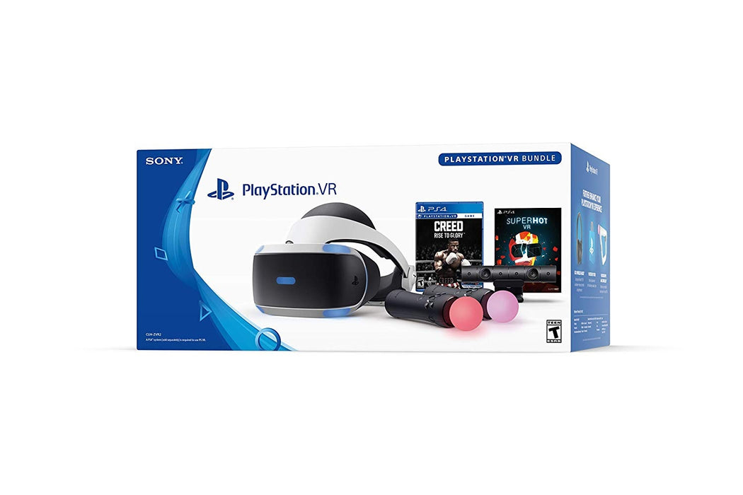 PlayStation VR Creed: Rise to Glory + Superhot VR + 2 Move Motion Controllers - PSVR [PlayStation 4]