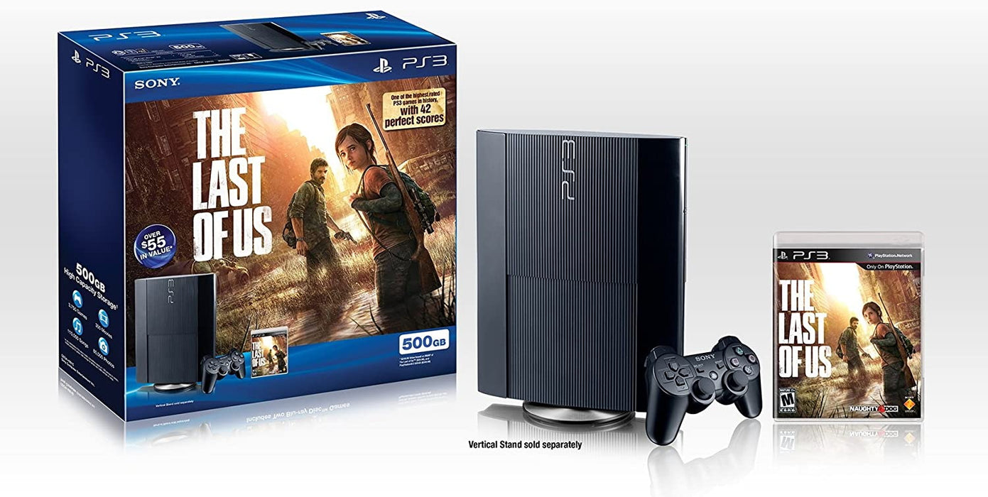 Sony PlayStation 3 Console - The Last of Us Bundle - 500GB [PlayStation 3 System]