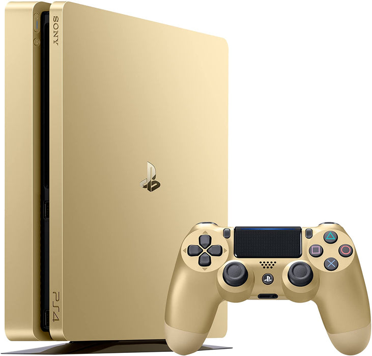 PlayStation 4 Slim Console - Limited Edition Gold - 1TB [PlayStation 4 System]