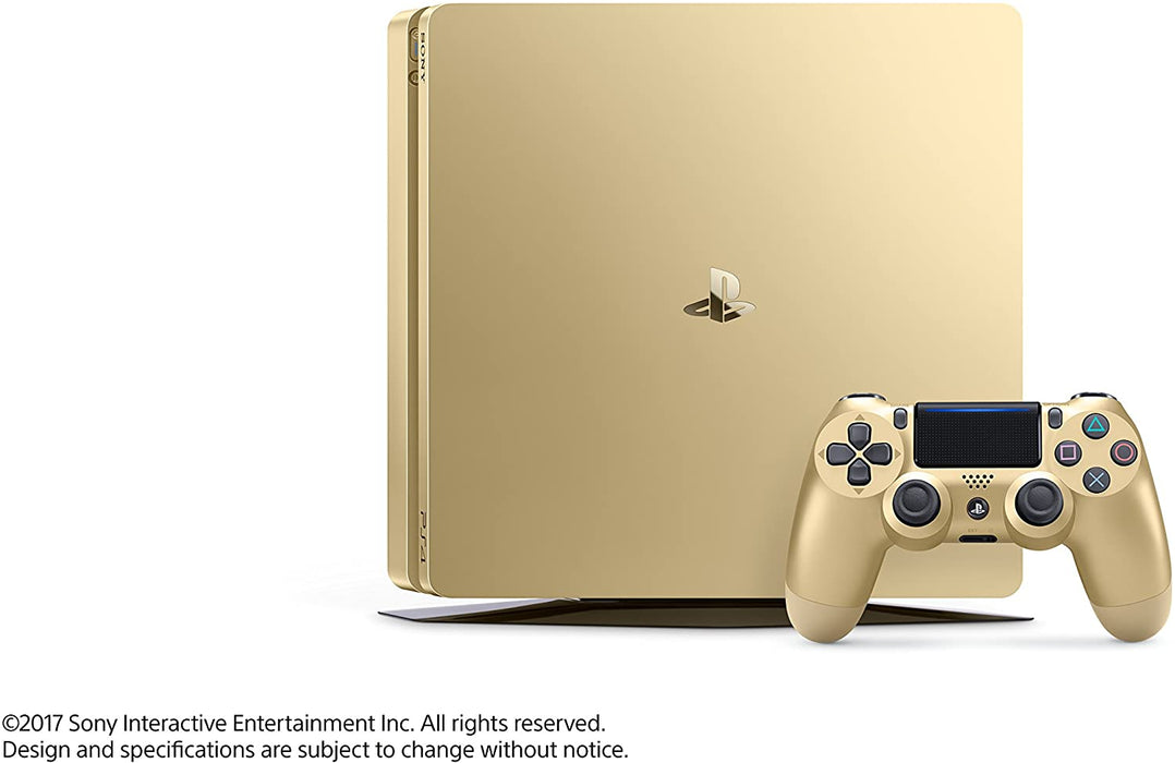 PlayStation 4 Slim Console - Limited Edition Gold - 1TB