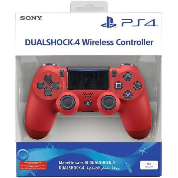 DualShock 4 Wireless Controller - Magma Red [PlayStation 4 Accessory]