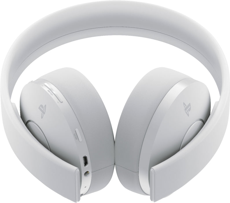 PlayStation Gold Wireless Headset - White [PlayStation 4 Accessory]