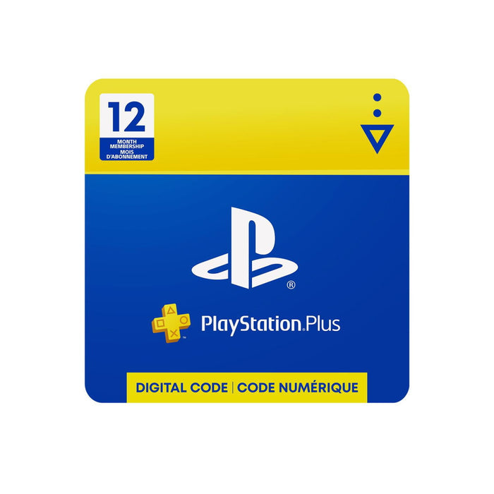 Sony PlayStation Plus 1 Year / 12 Month Membership Digital Code - E-Mail Delivery Only [PlayStation Accessory]