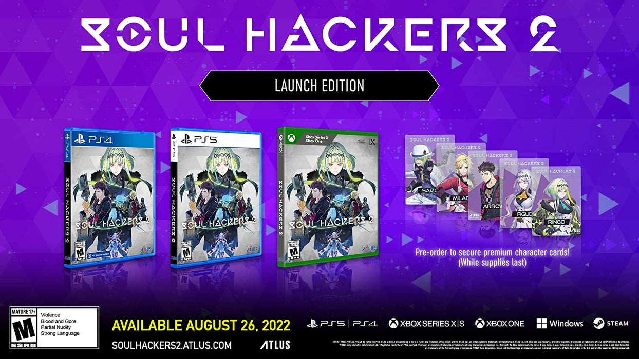Soul Hackers 2 - Launch Edition [PlayStation 4]