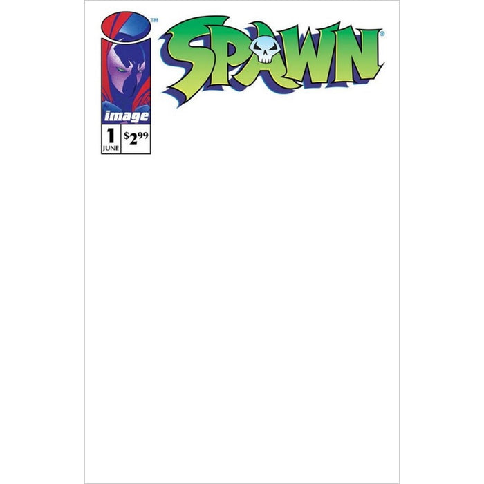 Spawn #1 - 30th Anniversary Blank Sketch Cover [Comic Book]