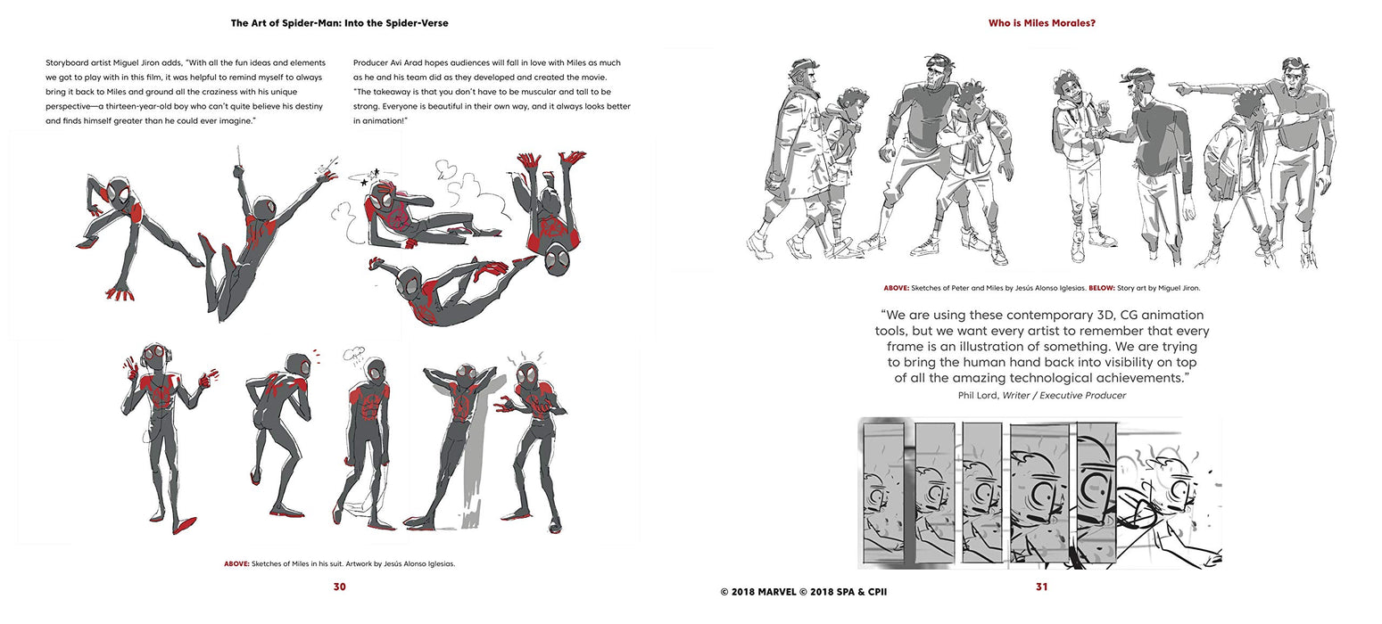 Spider-Man: Into the Spider-Verse - The Art of the Movie [Hardcover Book]