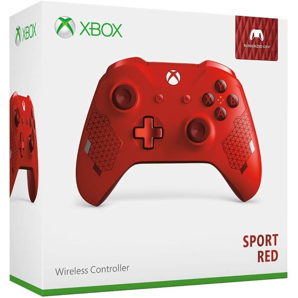 Xbox One Wireless Controller - Sport Red [Xbox One Accessory]