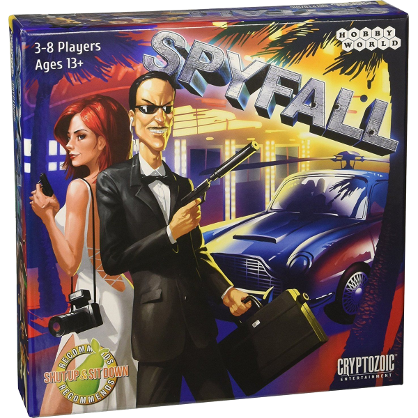 Spyfall [Card Game, 3-8 Players]