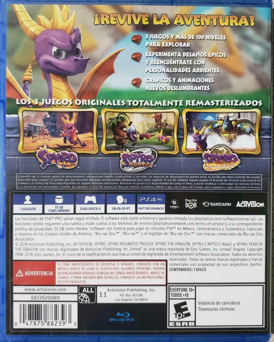 Spyro Reignited Trilogy [PlayStation 4]