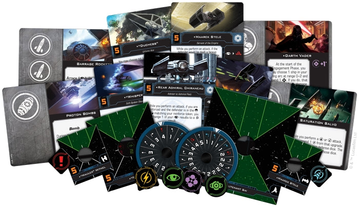 Star Wars: X-Wing Miniatures Game 2.0 - Galactic Empire Conversion Kit [Board Game, 2 Players]