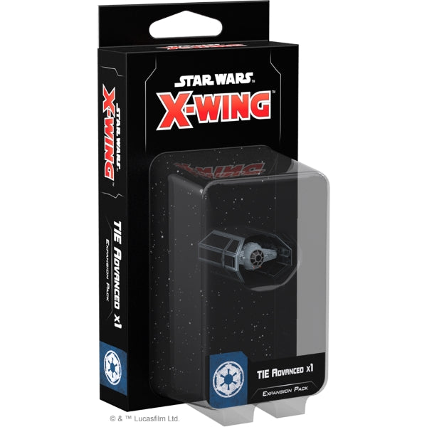Star Wars: X-Wing Miniatures Game 2.0 - TIE Advanced x1 Expansion Pack [Board Game, 2 Players]