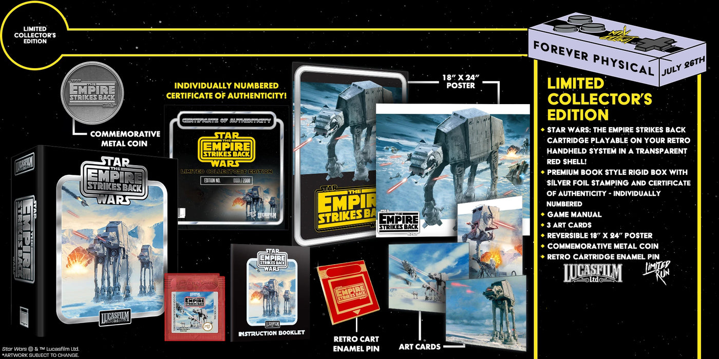 Star Wars: The Empire Strikes Back - Premium Edition - Limited Run #004 [GameBoy]