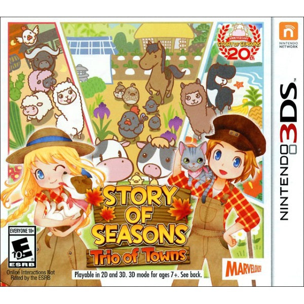 Story of Seasons: Trio of Towns [Nintendo 3DS]