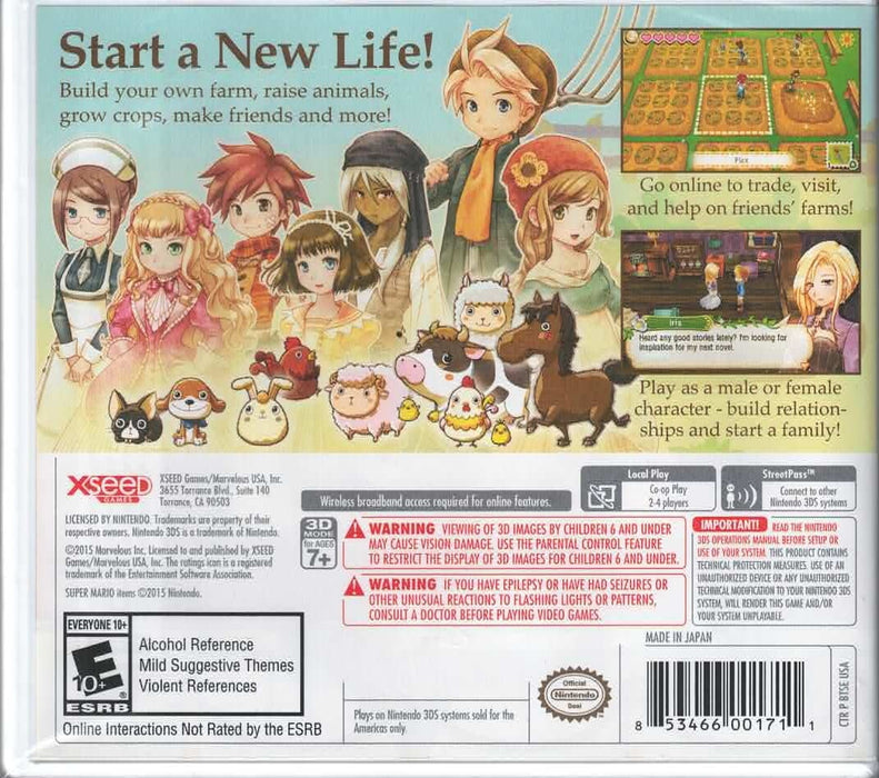 Story Of Seasons [Nintendo 3DS]