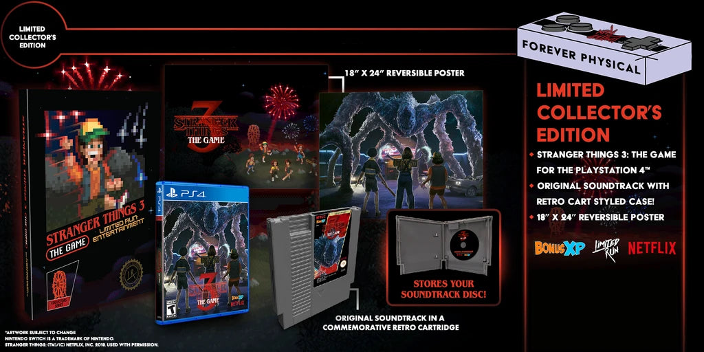 Stranger Things 3: The Game - Collector's Edition - Limited Run #310 [PlayStation 4]